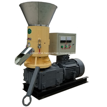 Flat die wood sawdust pellet machine